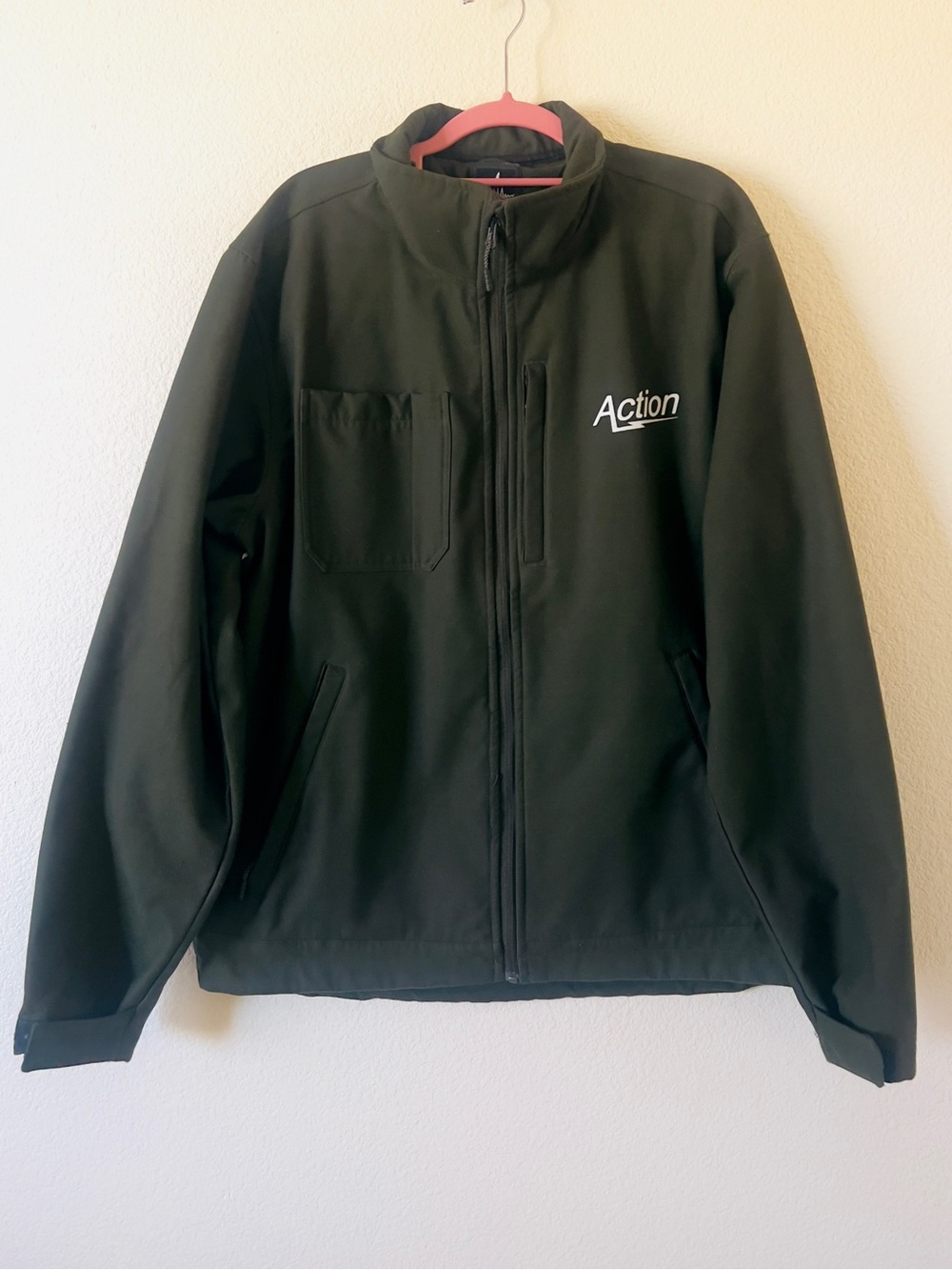 Pulse Men’s Olive Green Jacket -Windproof Coat